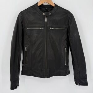 NWT‎ Milwaukee Leather Women's Scooter Jacket Zip-Out Liner Black Small